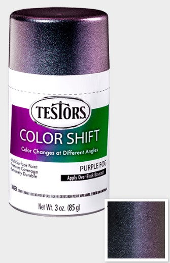 Testors 340910 Purple Fog Color Shift Aerosol 3 oz. Paint Spray