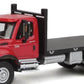 Walthers 949-11652 HO Scale Red International 7600 3-Axle Flatbed Truck