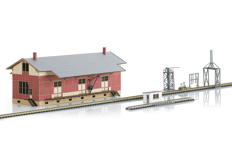 Marklin 89807 Z Maintenance Facility Architectural Quality Set Pt 3 Building Kit