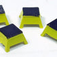 Rapido Trains 102065 HO Passenger Car Step Boxes, Orange (4)