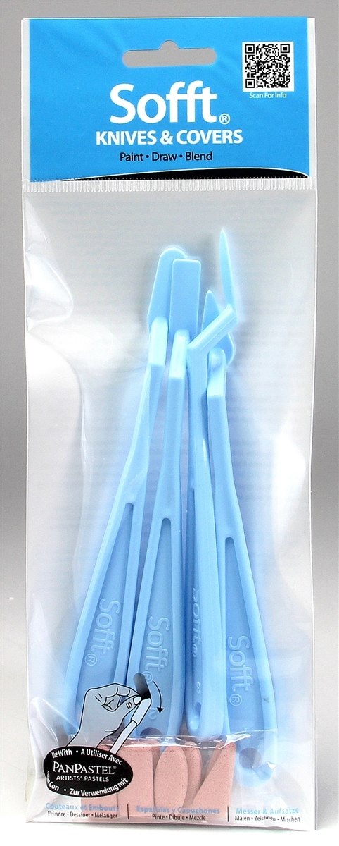 PanPastel 65100 Knives & Covers - Mixed