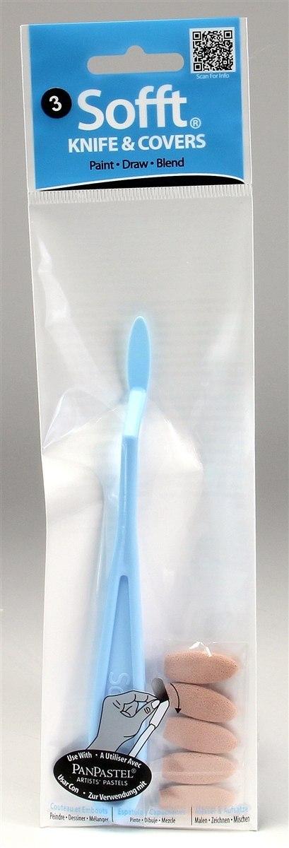 PanPastel 65003 Knife & Covers - No. 3 Oval