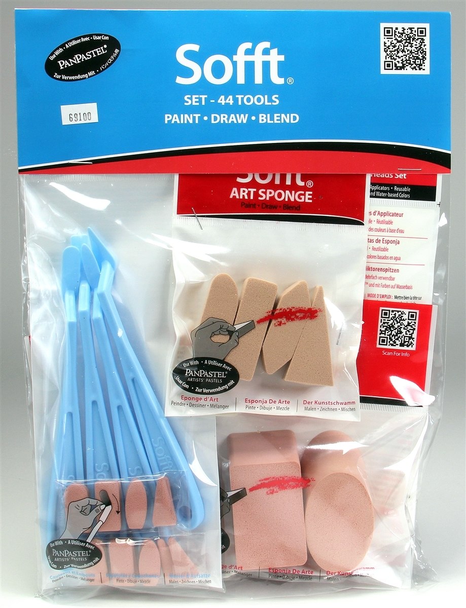 PanPastel 69100 Sofft Tools Combination Starter Set (44)