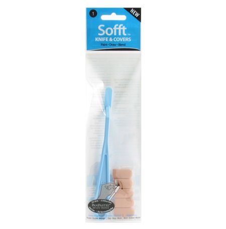 PanPastel 65001 Knife & Covers - No. 1 Round