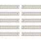 Trix 14505 Minitrix 3" Straight Track with Concrete Ties