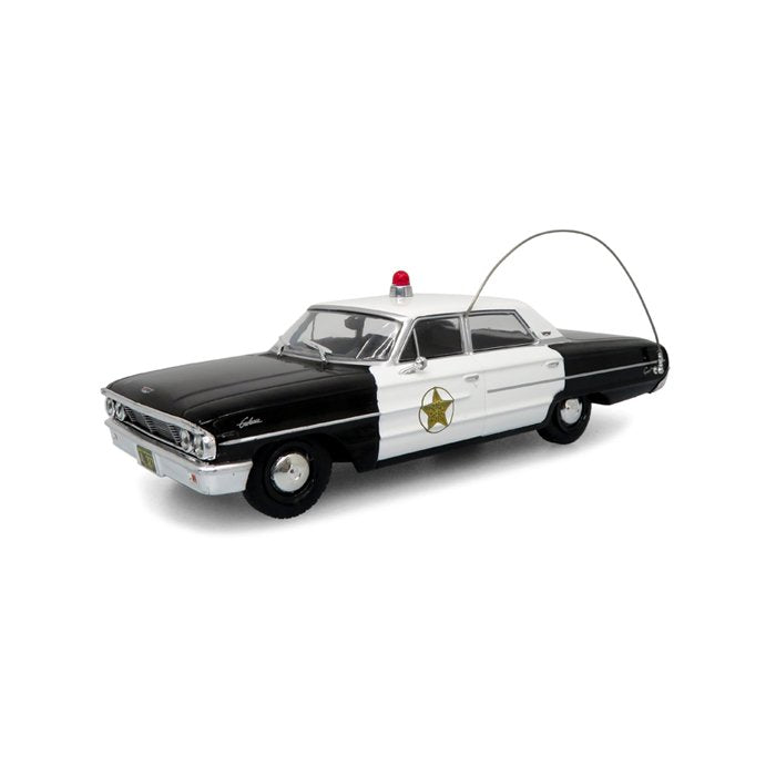 Iconic Replicas 43-0364 O Mayberry Sheriff - Ford Galaxie 500 Police Car