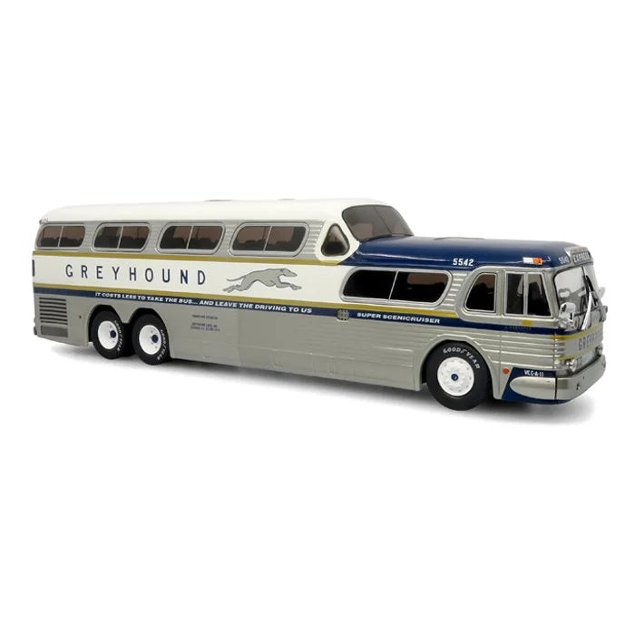 Iconic Replicas 43-0665 1:43 Greyhound Bus Lines - GM PD-4501 Scenicruiser Coach