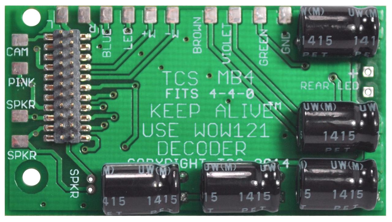 Train Control Systems 1557 MB4 Bachmann Motherboard