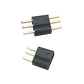 WS Deans 1003 3 Pin Connector With Shrink Tubing