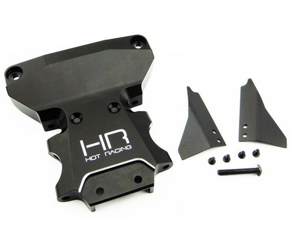 Hot Racing LCF0901 Aluminum Rear Bulkhead for Rustler Rally Slash LCG 4x4