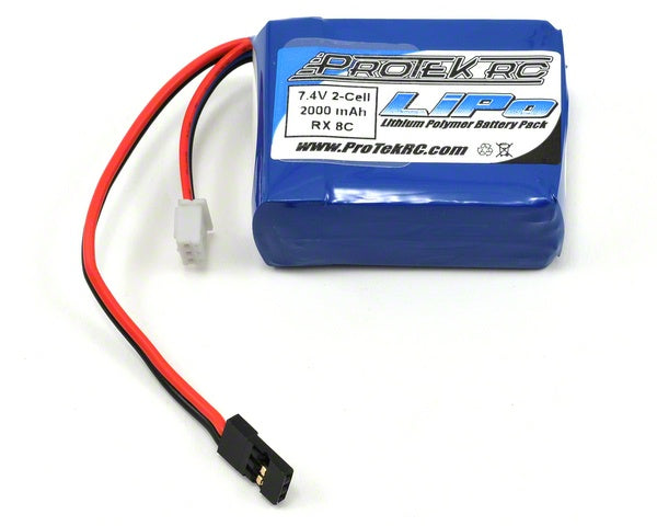 Protek RC 5171 7.4V/2000mAh Receiver Battery Pack with Balancer Plug