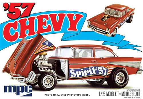 MPC 904 1:25 1957 Chevrolet Sedan Gasser 