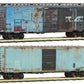 Micro-Trains 02044696 N B&M Weathered 40' Single-Door Boxcar (Set of 2)