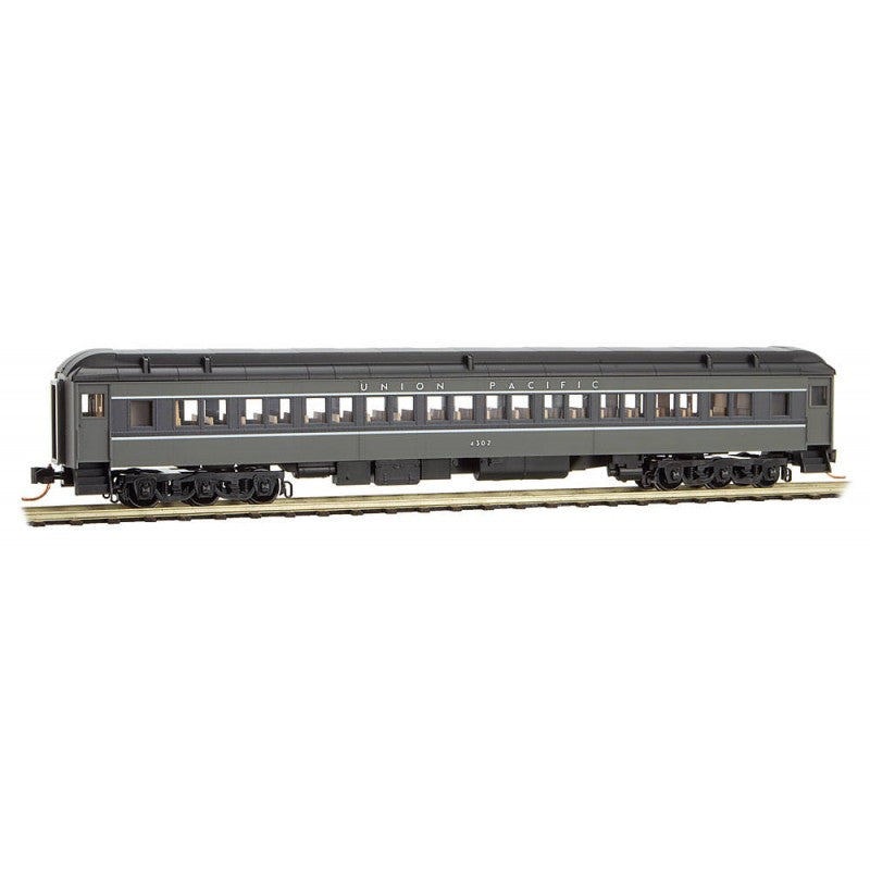 Micro-Trains 14500190 N Union Pacific 78’ Paired Window Coach Car #4302