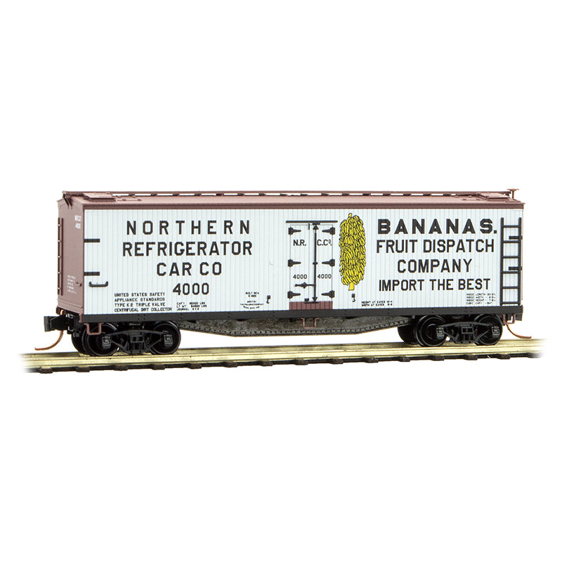 Micro-Trains 04900790 N NRCC 40’ Double Sheathed Wood Reefer #4000