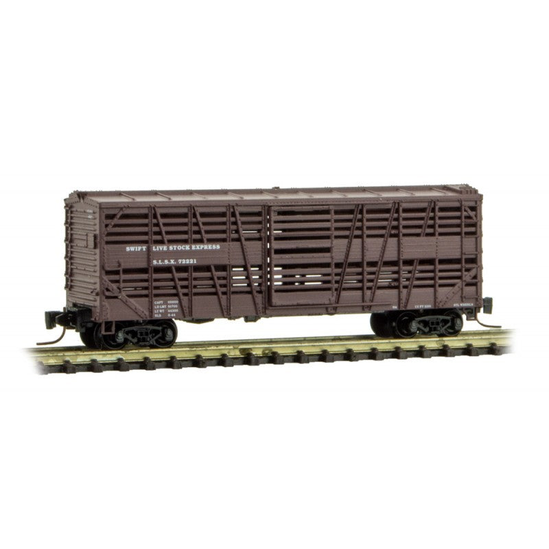 Micro-Trains 52000261 Z Swift Live Stock Express 40’ Despatch Stock Cars #72221