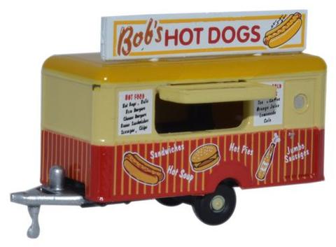 Oxford Diecast NTRAIL001 N Gauge Bob's Hot Dog - Mobile Trailer