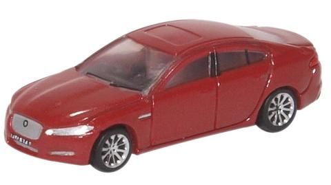 Oxford Diecast NXF001 1:148 Jaguar Sedan in Carnelian Red