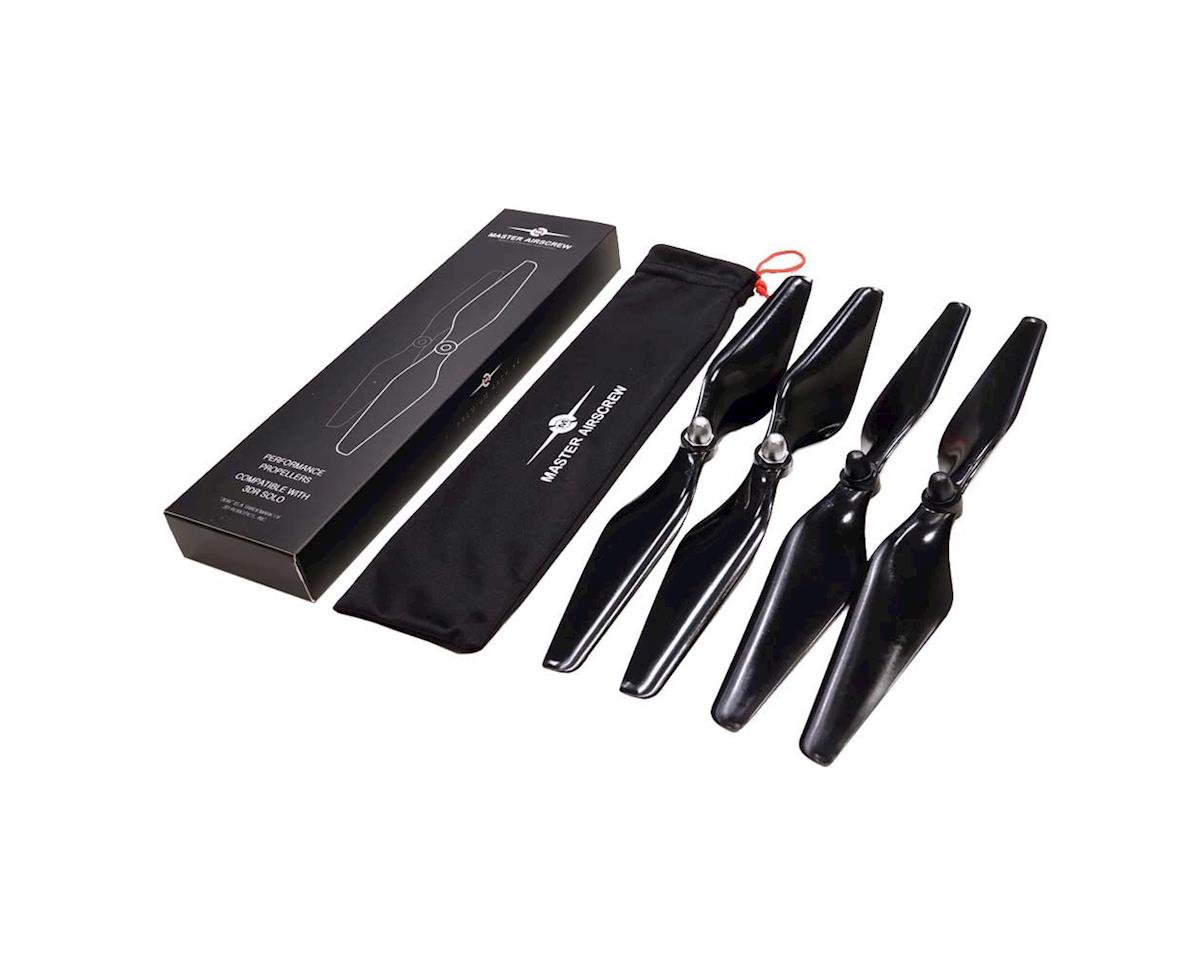 Master Airscrew SL10X45SB4 MR-SL-10x4.5 Prop Set B 3DR Solo, Black (4).