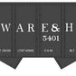 Bowser 43076 HO Delaware & Hudson 55 Ton Fishbelly Hopper Car # 5401 Blt 1-40
