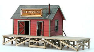 Banta Model Works 2082 Ho Herbert'S Crossing Frt Hous