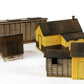 Banta Model Works 2155 HO Scale Rico Outbuildings 5 in 1 Building Kit