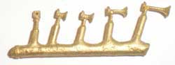Cal Scale 190-424 HO Scale Nathan Diesel Air Horn (Brass Casting) 2-Chime K2