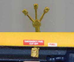 Cal Scale 190-662 HO Emergency Fuel Shut Off Brass