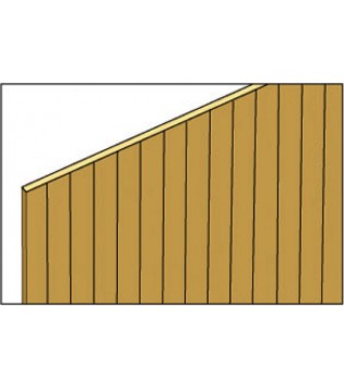 Northeastern Scale Lumber 366 1/16" x 1/16" x 24" Scribe Sheathing