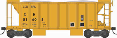 Bowser 43101 HO CR 70 Ton 2 Ballast Car with Side Chutes Hopper Car RTR #52605