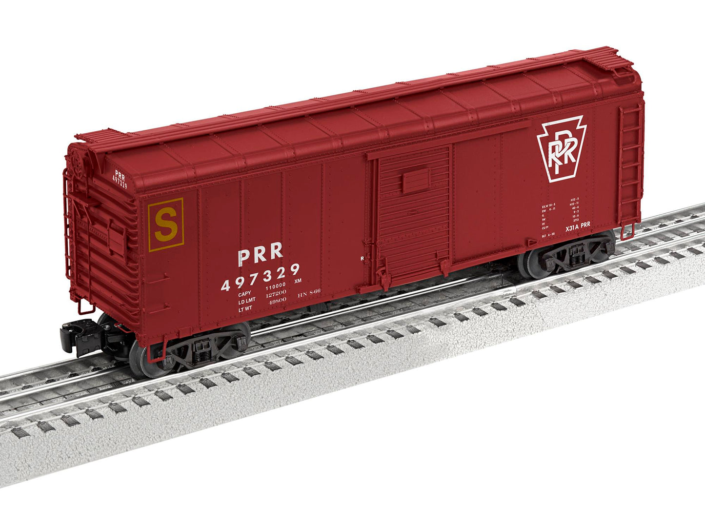 Lionel 6-84895 O Pennsylvania X31 Boxcar #497329  MT/Box