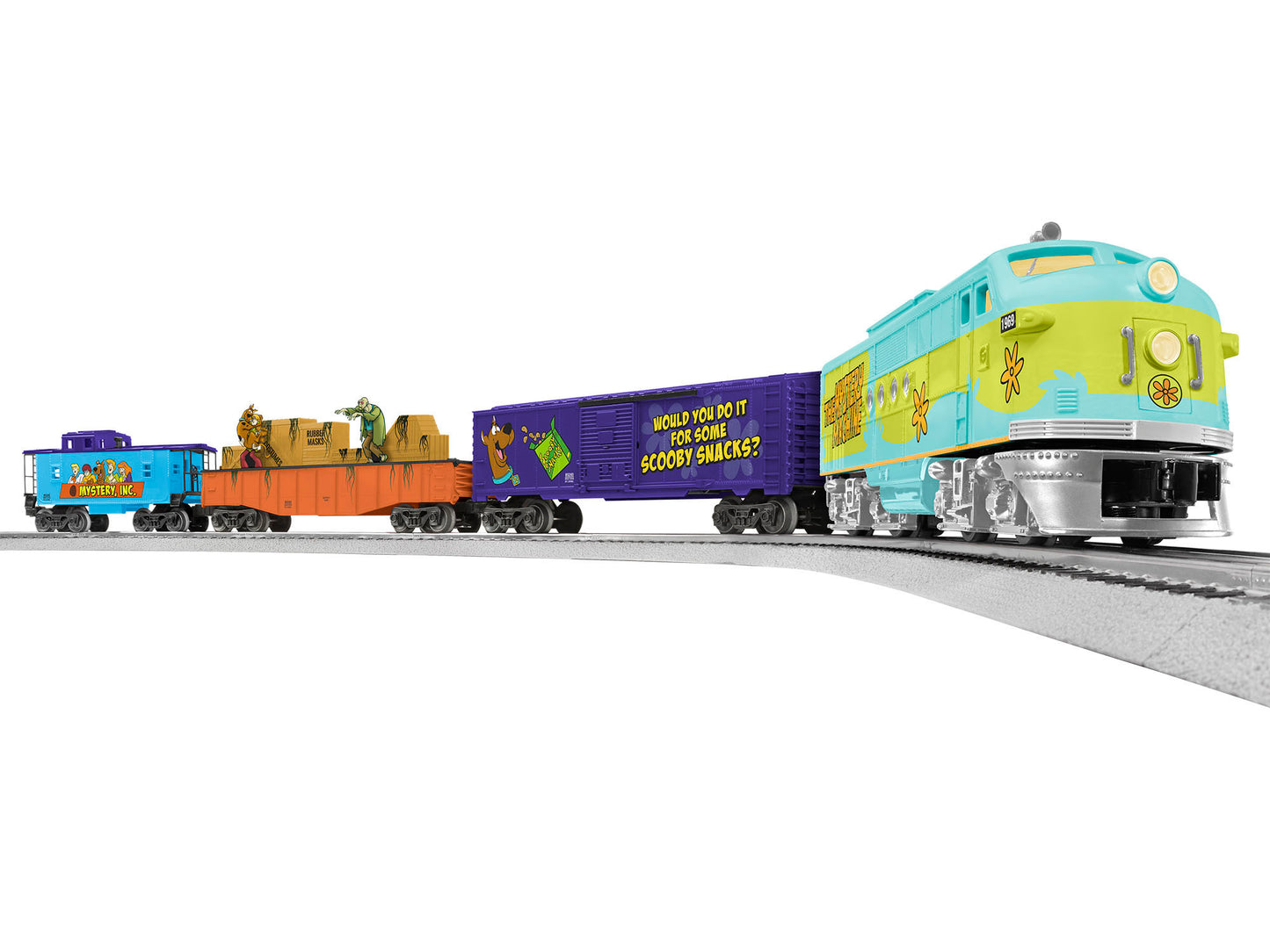 Lionel 6-85241 Mystery Machine LionChief O Gauge Diesel Train Set with Bluetooth