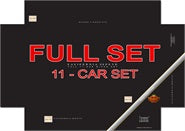 Broadway Limited 1798 HO California Zephyr Mixed Train Set (11)
