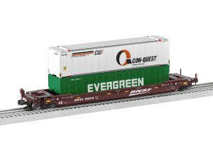 Lionel 6-84861 O Burlington Northern Santa Fe Husky Stack #203015 LN/Box