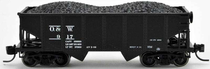 Bowser 37991 N Ontario & Western GLa Hopper Car - Ready to Run #1229