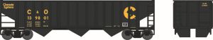 Bowser 41806 HO Chesapeake & Ohio 70-Ton 14-Panel Hopper #139801