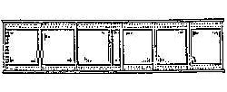 Scale Structures 2198 HO Bridge Girder Section Set