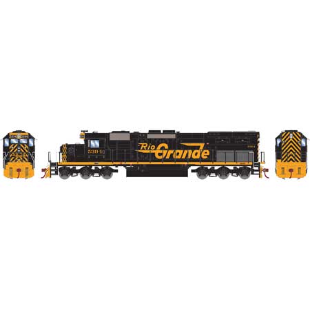 Athearn 86794 HO D&RGW RTR SD40T-2 Diesel Locomotive #5394 with DCC & Sound