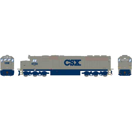 Athearn 86949 HO CSX/Stealth RTR SD50 Diesel Locomotive w/DCC & Sound #8566