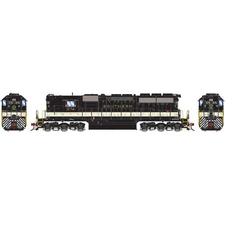 Athearn 88618 HO SOU/Black/White RTR SD40 Diesel Loco w/DCC & Sound #3174A