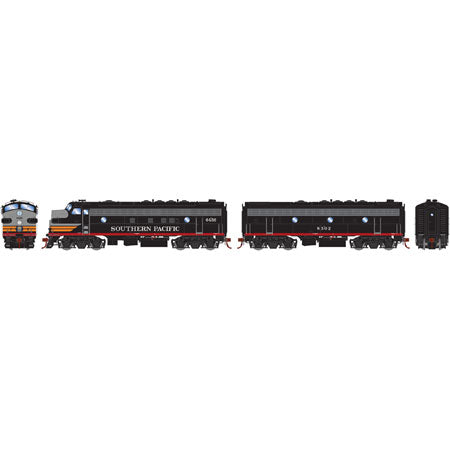 Athearn G22837 HO SP/Passenger FP7A/F7B Diesel Loco w/DCC & Sound #6456, #8302