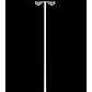 JTT Scenery Products 97338 1/8"(1:100) Scale Light/Utility Poles #5 (Pack of 8)