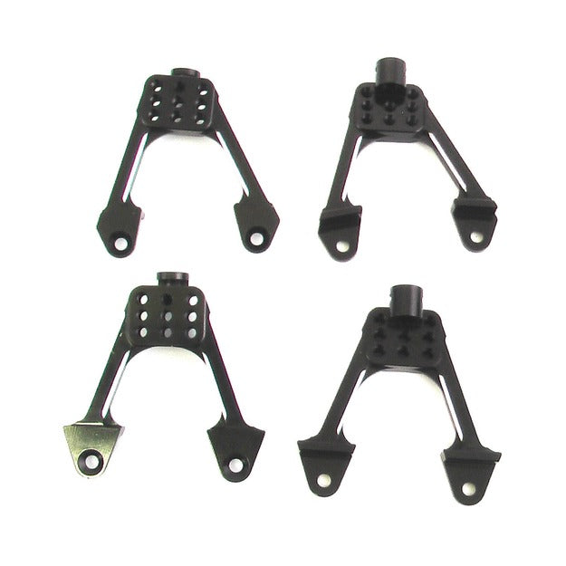 Hot Racing SCX28301 Aluminum Front & Rear Adjustable Shock Towers