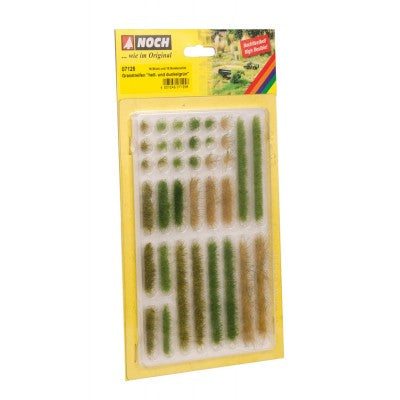 Noch 7125 HO Grass Strips Light & Dark Green