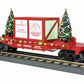 MTH 30-76732 O Christmas Flatcar with Lighted Christmas Trees #120018