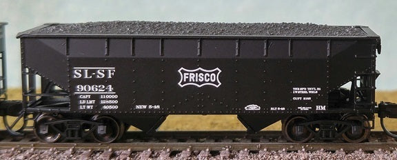 Bluford Shops 66151 N SLSF Frisco 2-Bay Offset Hopper