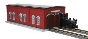 MTH 30-90425 O Gauge Dual Stall Engine Shed LN/Box