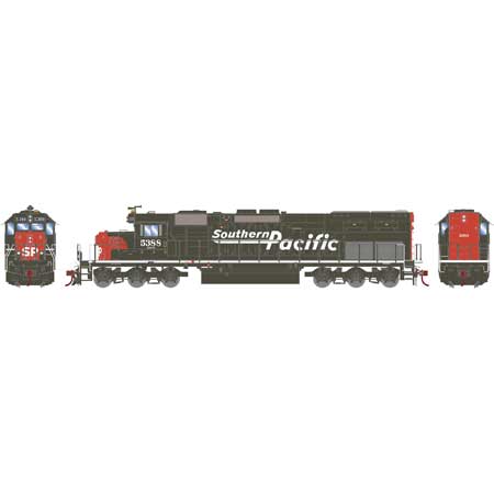 Athearn 86800 HO SP/D&RGW RTR SD40T-2 Diesel Locomotive with DCC & Sound #5388