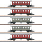 Marklin 87009 Z Scale Wurttemberg Passenger Car Set (Set of 5)