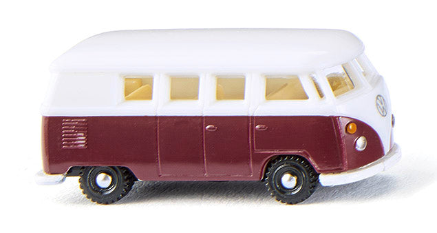 Wiking 093202 1:160 Volkswagen T1 Wine Red/White Bus